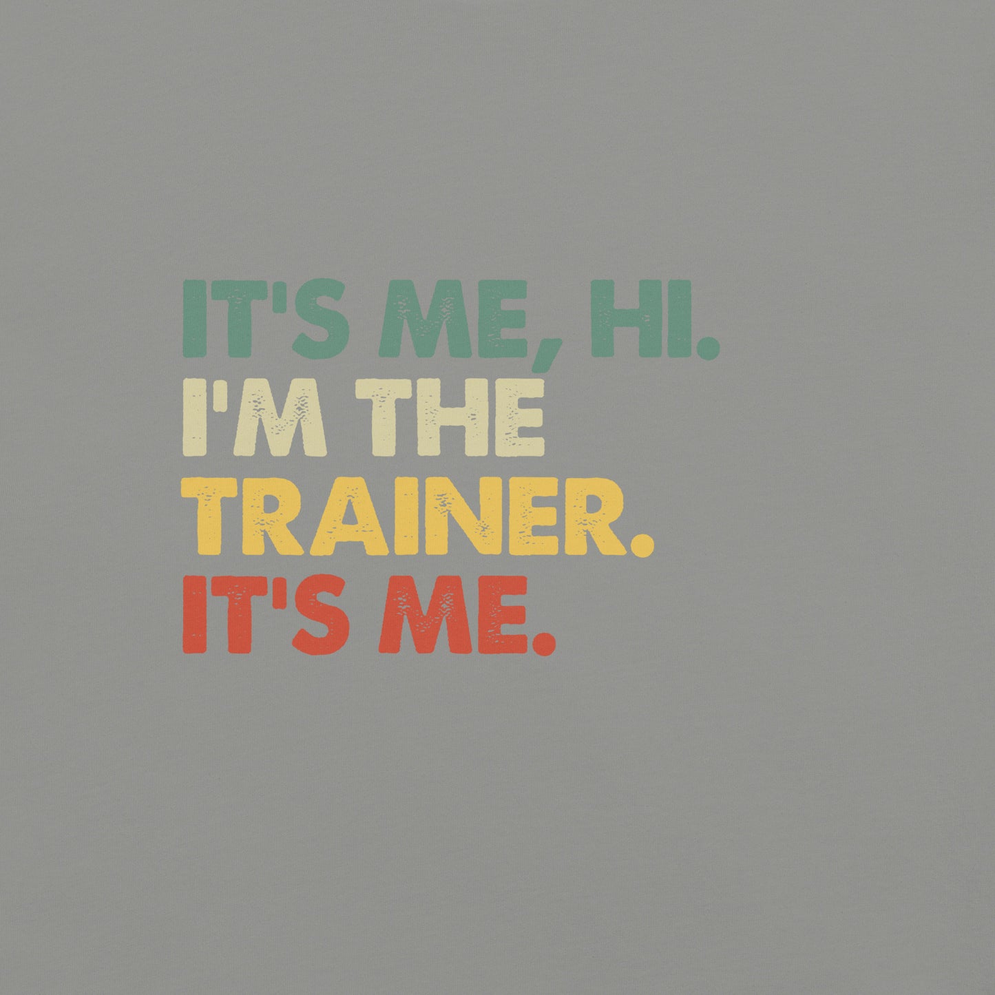 It's Me, Hi - Trainer