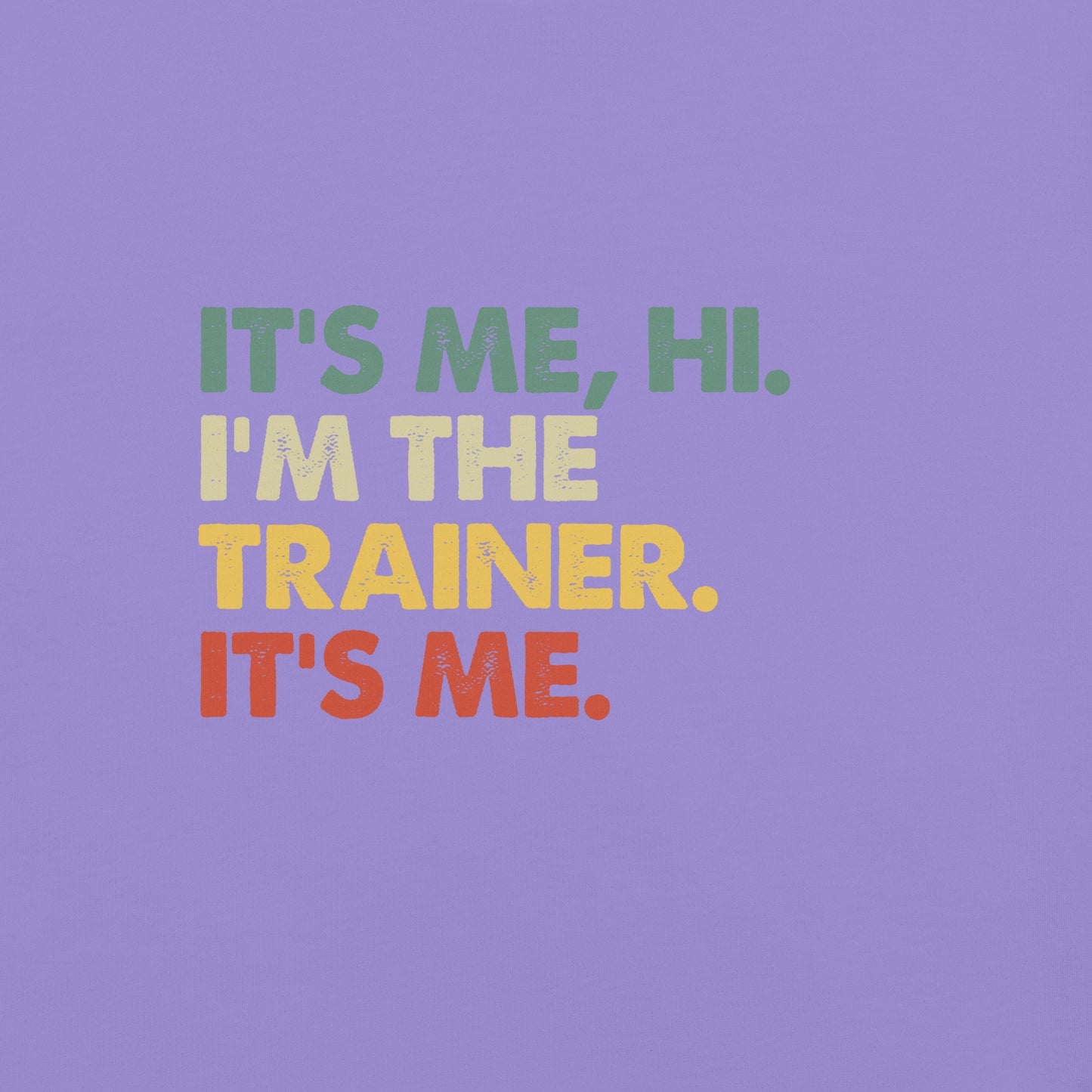 It's Me, Hi - Trainer